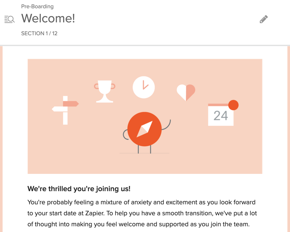 zapier onboarding