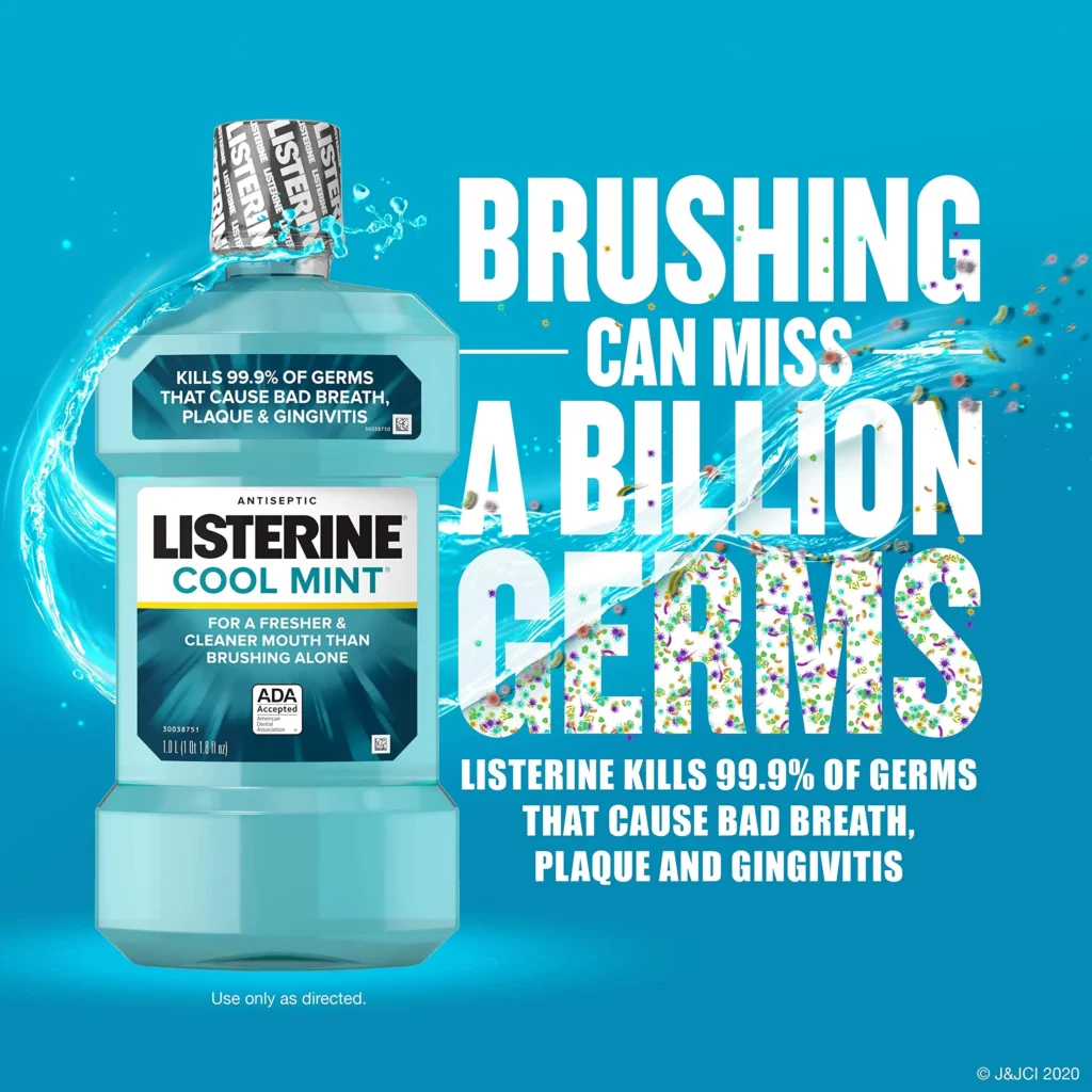 Listerine's Kills Germs That Cause Bad Breath Campaign​