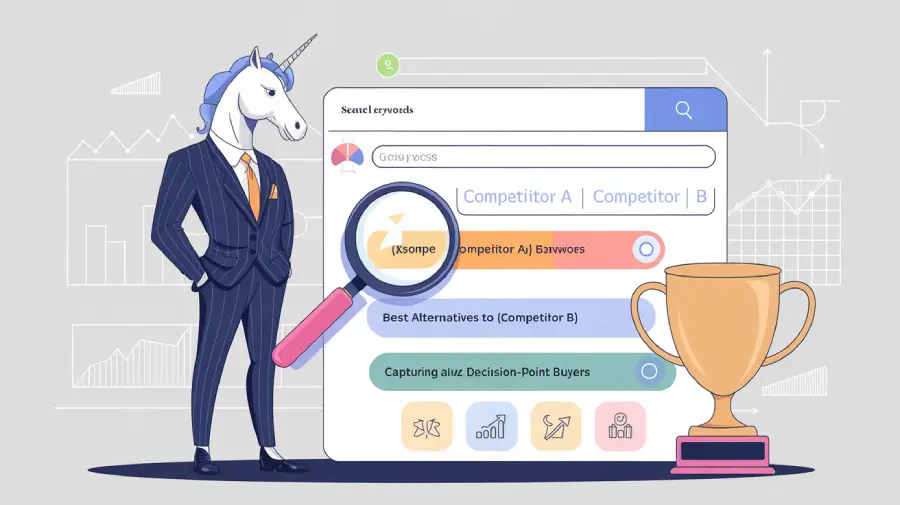 What is the Competitor Keywords Strategy